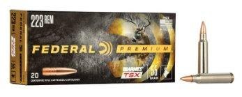 Federal Premium 223 Rem 55gr Barnes TSX