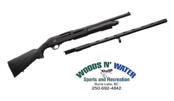 Charles Daly 301 Combo Pump 12 Gauge 3" 18.5"/28" BBL 5+1 Tube Magazine