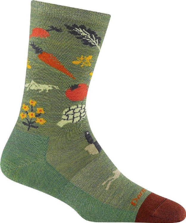 Darn Tough Lifestyle 6054 Farmers Market Crew LT Willow Small