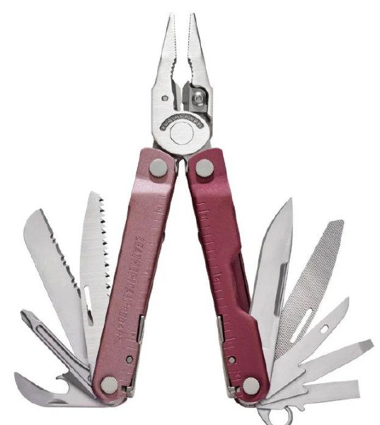 Leatherman Rebar Heathered Cranberry w/o Case