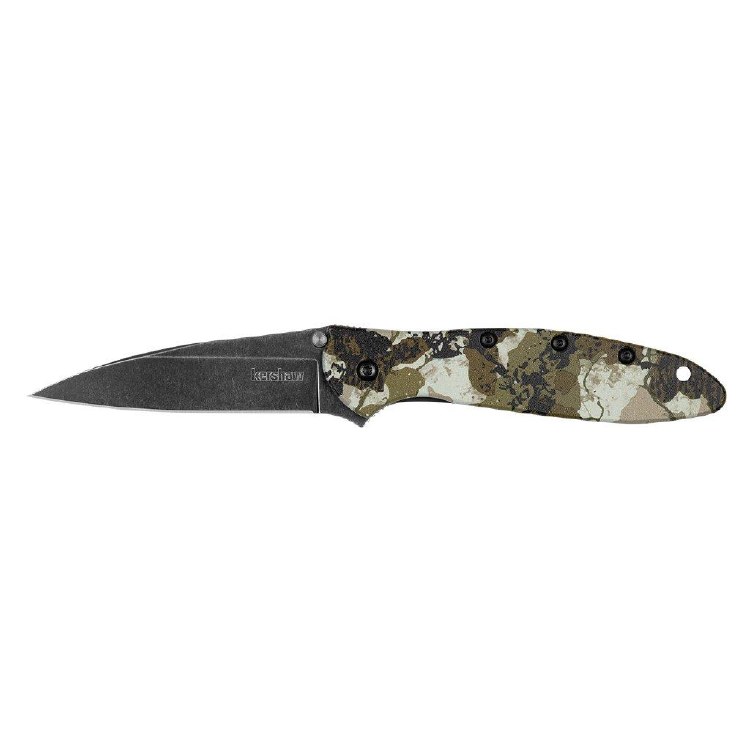 Kershaw Leek Kings Camo Folder 3" Drop Point