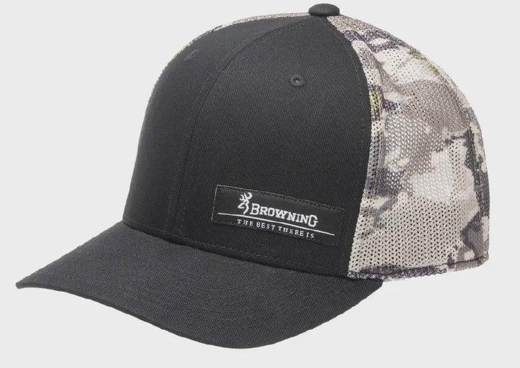 Browning Cap Glasspoint Black/Ovix Camo