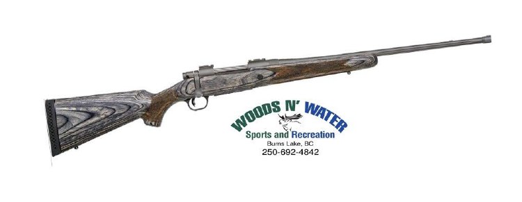 Mossberg Patriot Predator 7mm PRC 24"bbl Stainless 3rnd DBM Grey Laminate