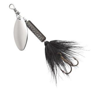 Blue Fox Whip Tail Deep Runner Sz.2 Silver Black
