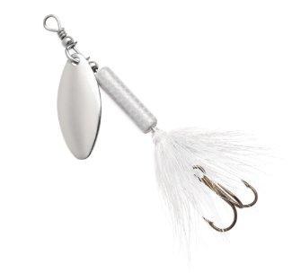 Blue Fox Whip Tail Deep Runner Sz.2 White Silver