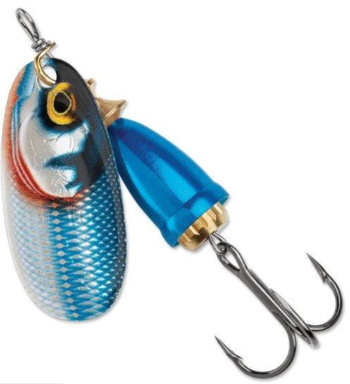 Blue Fox Vibrax 3 Gilded Blue Steel 1/4oz