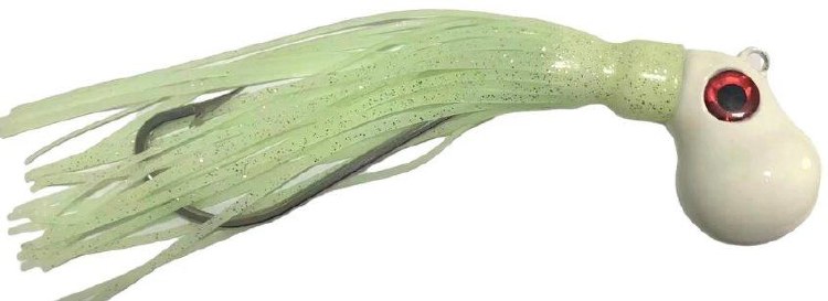 Westcoast Tackle Hyper Glow Octopus Lure 20oz White