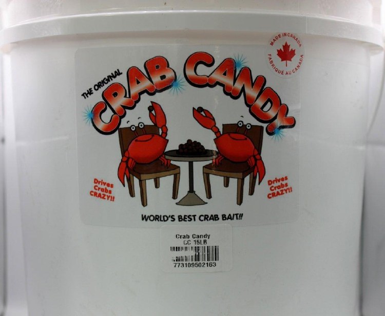 The Original Crab Candy Bait Bucket 15lb