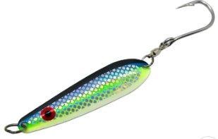 Westcoast Tackle Knot-E Spoon 4.0 Herring Aid Glow