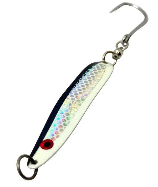 Westcoast Tackle Phat-E Spoon 3.5 Black and Blue Glow