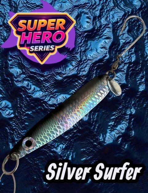 Westcoast Tackle Super Hero Series Phat-E Spoon 3.5 Silver Surfer