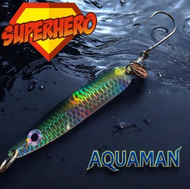 Westcoast Tackle Super Hero Series Phat-E Spoon 3.5 Aquaman