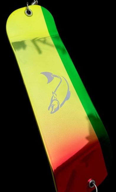 Westcoast Tackle UV Electro Mirror Flasher New Bananas