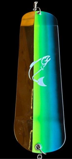 Westcoast Tackle UV Electro Mirror Flasher Gold Herring Aid