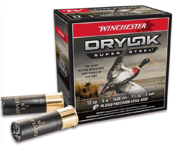 Winchester Super X Drylok 20 Gauge 2-3/4" #4 Steel Shot