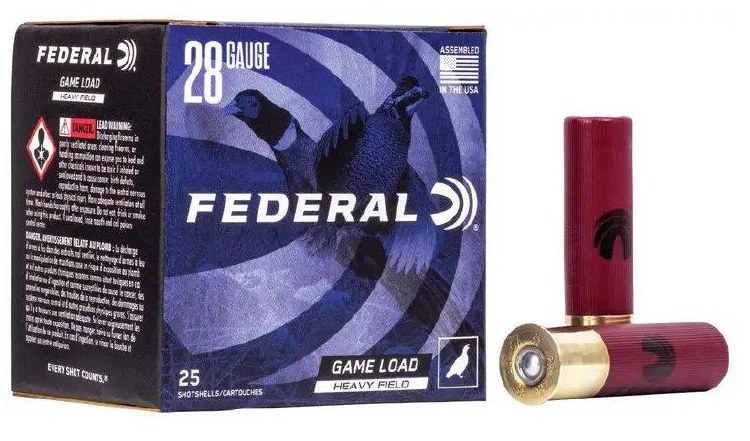 Federal Game Load Heavy Field 28 Gauge 2-3/4" #5 Lead