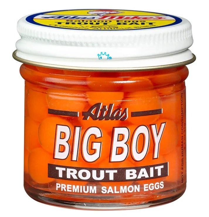 Atlas Mike's Big Boy Salmon Eggs Orange