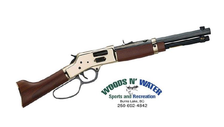 Henry H006GCML Henry Big Boy Mares Leg .44Mag/.44 SPL Pistol Brass Walnut Grip 13" Octagon BBL 5+1 Tube Magazine