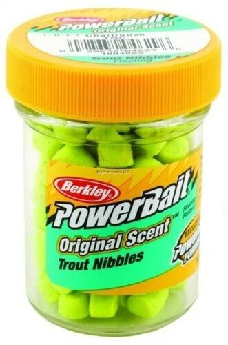 Berkley Powerbait Trout Nibbles Original Scent Chart