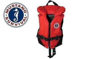 Mustang MV1203 Infant Classic PFD Red/Black 20-30lb