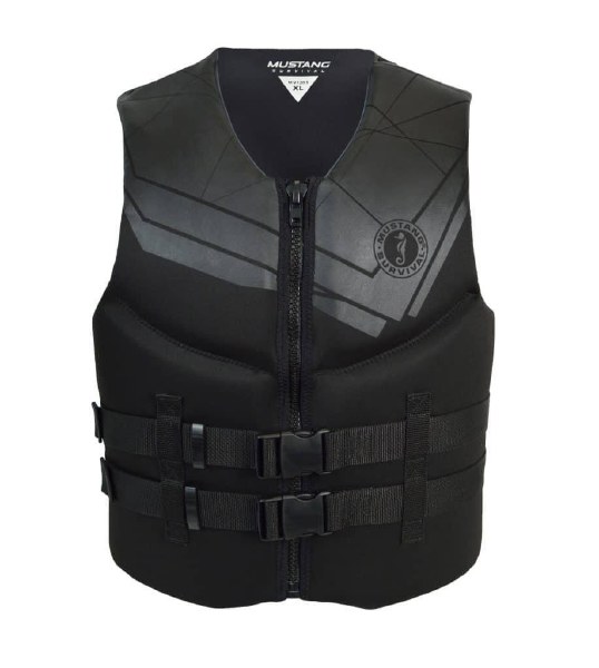 Mustang MV1283 Horsepower Neoprene PFD Black Large