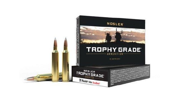 Nosler Trophy Grade 26 Nosler AccuBond 140gr SBT