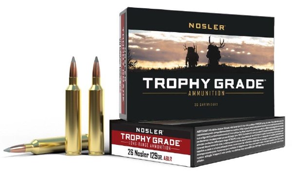 Nosler Trophy Grade 26 Nosler 129gr ABLR