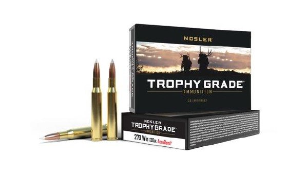 Nosler Trophy Grade 270 Win 130gr AB