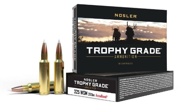 Nosler Trophy Grade 325WSM 200gr Accubond