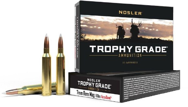 Nosler Trophy Grade 7mm  Rem Mag 160gr Accubond