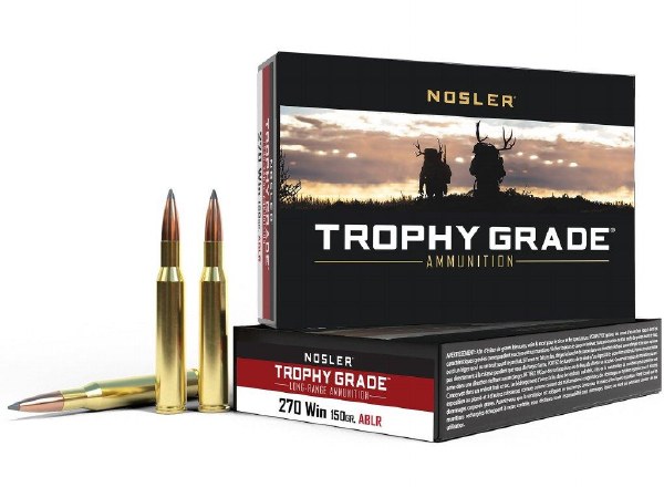 Nosler Trophy Grade 270 WSM 150gr Accubond Long Range 60114