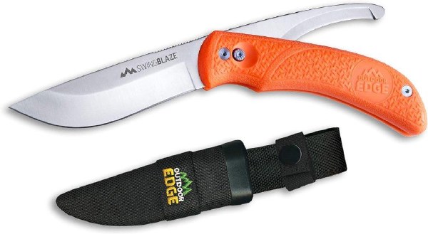 Outdoor Edge Swingblade Rotating Blade Orange