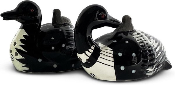 Rivers Edge Salt and Pepper Shakers Loons