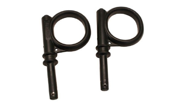 Scotty 104 Strongback Oarloack Black