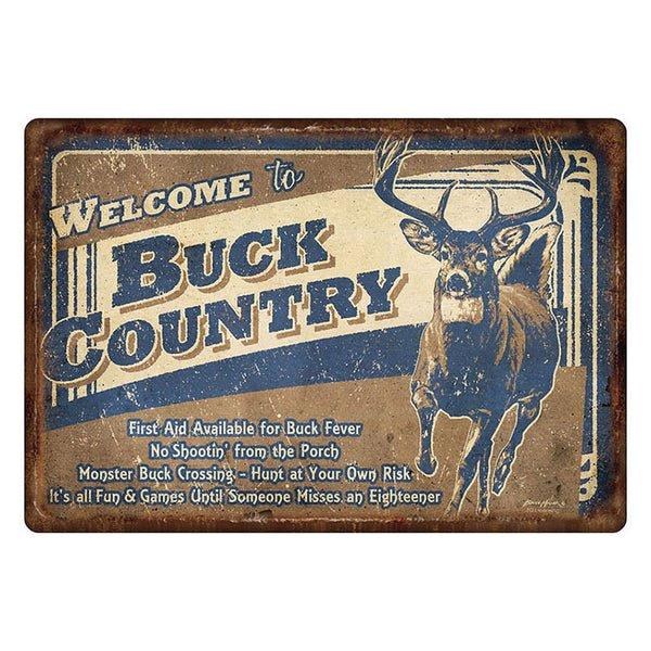 Sign Welcome to Buck Country