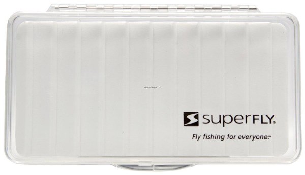 Superfly Fly Box Clear Ripple Large