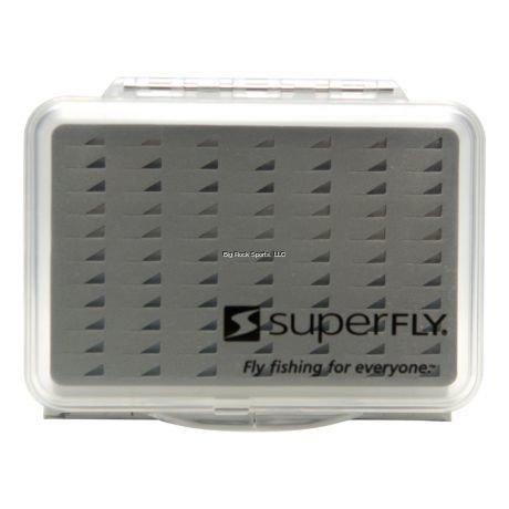 Superfly Fly Box-Clear TriFoam-Small