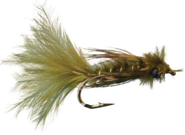 Superfly Nymph Damsel Olive #10