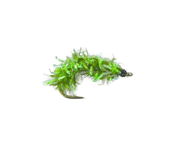 Superfly Nymph Crystal Shrimp Olive #10