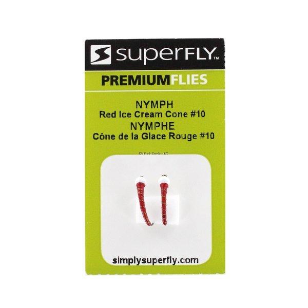 Superfly Nymph #10 Red Ice Cream Cone