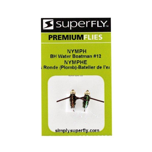 Superfly Nymph #12 BH Water Boatman