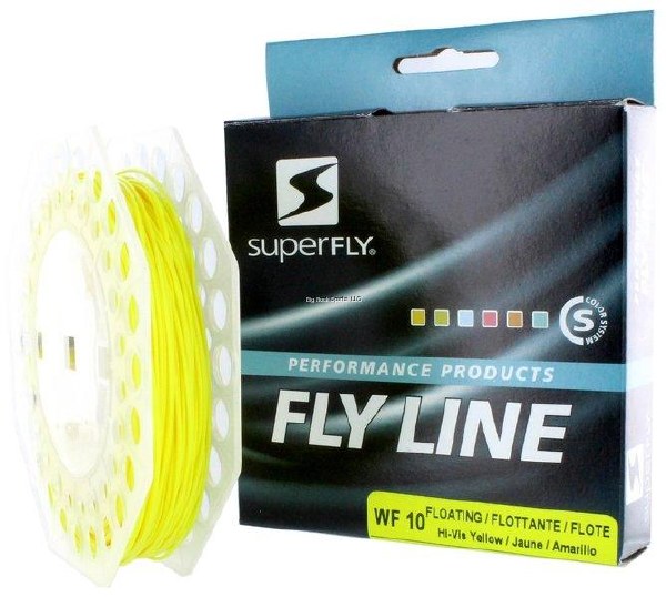 Superfly Performance Fly Line Floating Hi-Vis Yellow 10 Wt
