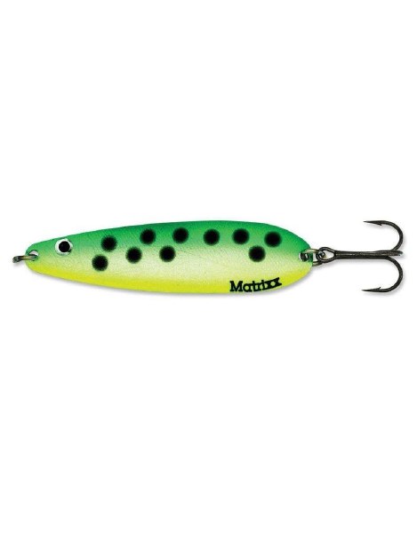 Blue Fox Matrixx Spoon 5.5" Key Lime Glow