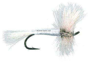 Superfly Salmon Fly #06 White Wulff