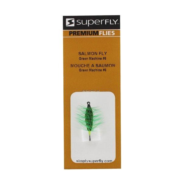 Superfly Salmon Fly #6 Green Machine
