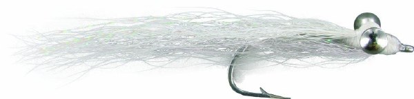 Superfly Streamer #6 ChartÃ©White Deep Minnow
