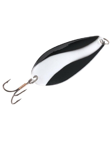 Blue Fox Strobe Spoon 1oz Black and White