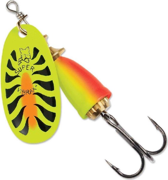 Blue Fox Classic Vibrax #4 Firetiger 3/8oz