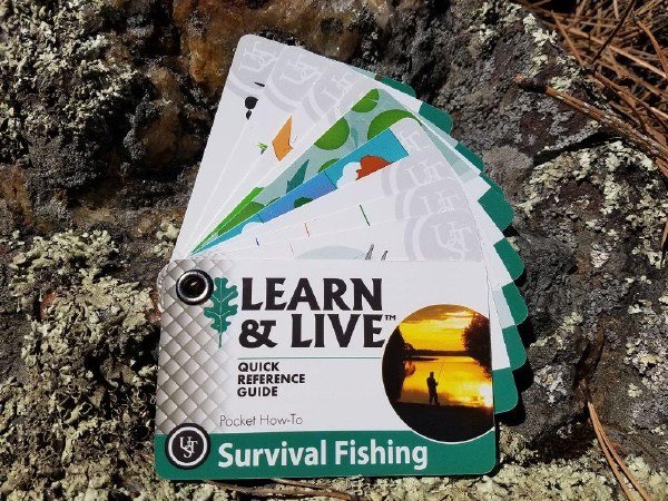 UST Learn and Live Survival Fishing Cards