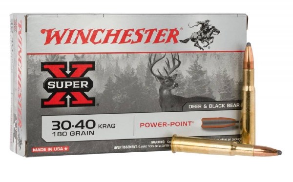 Winchester 30-40 Krag 180gr Power Point